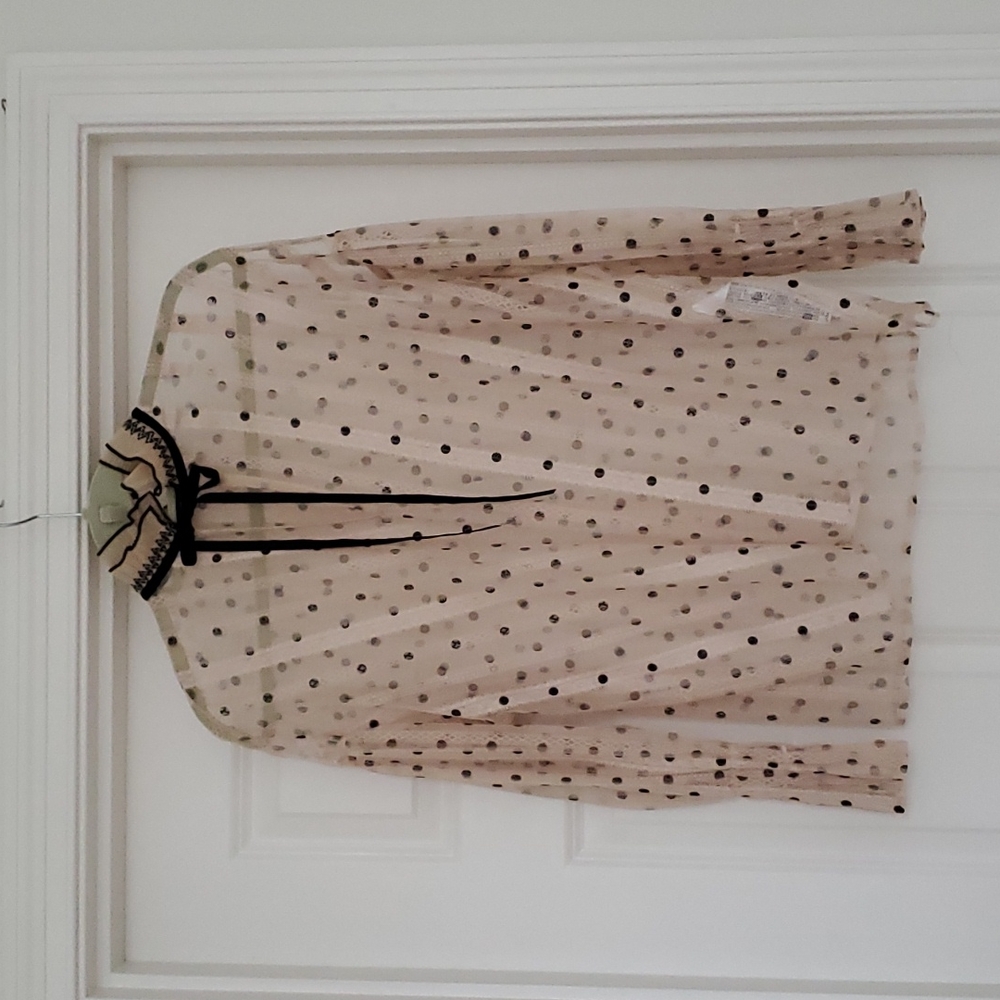 NEW Ruffle & Lace Blouse